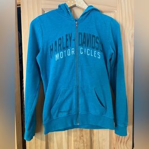 Harley Davidson zip up hoodie